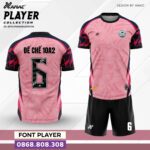 Bộ quần áo bóng đá Player Amac Chính Hãng Vải Mè trắng vàng