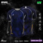 Bộ quần áo bóng đá Rival Amac Chính Hãng xanh bích