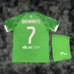 Bộ quần áo Jotado Dainamfc đồng phục bóng đá xanh bích