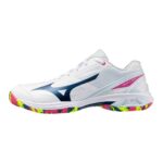 Giày cầu lông Mizuno Wave Claw 4 Chính Hãng trắng hồng (2)