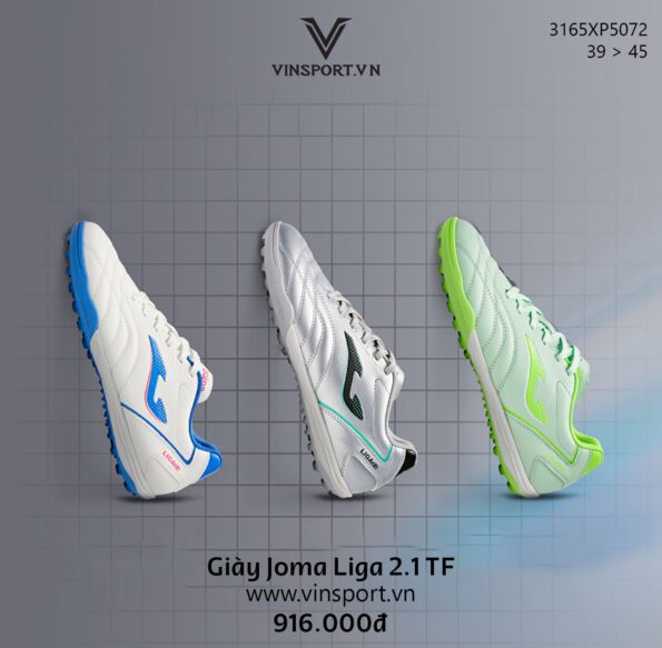 Giày đá bóng Joma LIGA 2.1 TF mã 3165XP5072
