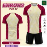 Quần Áo Bóng Đá Thiết Kế Warra Errors W-BD-17 nhiều màu