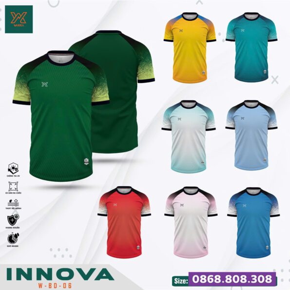 Quần Áo Bóng Đá Thiết Kế Warra Innova W-BD-06