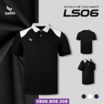 áo thun polo có cổ kamito ls06 chính hãng trắng