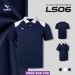 áo thun polo có cổ kamito ls06 chính hãng trắng