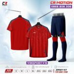 Áo Bóng Đá CR Motion chính hãng CR Sport trắng xanh (1)