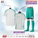 Áo Bóng Đá CR Motion chính hãng CR Sport trắng xanh (1)