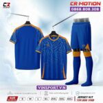 Áo Bóng Đá CR Motion chính hãng CR Sport trắng xanh (1)