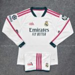 Bộ Quần Áo Bóng Đá Dài Tay CLB Real Madrid Mùa Giải 2026 2027