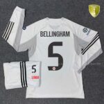 Bộ Quần Áo Bóng Đá Dài Tay CLB Real Madrid Mùa Giải 2026 2027