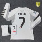 Bộ Quần Áo Bóng Đá Dài Tay CLB Real Madrid Mùa Giải 2026 2027
