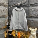 Áo Khoác Hoodie Adidas In Chữ Trên Tay Áo Phối Logo Trên Mũ (2)