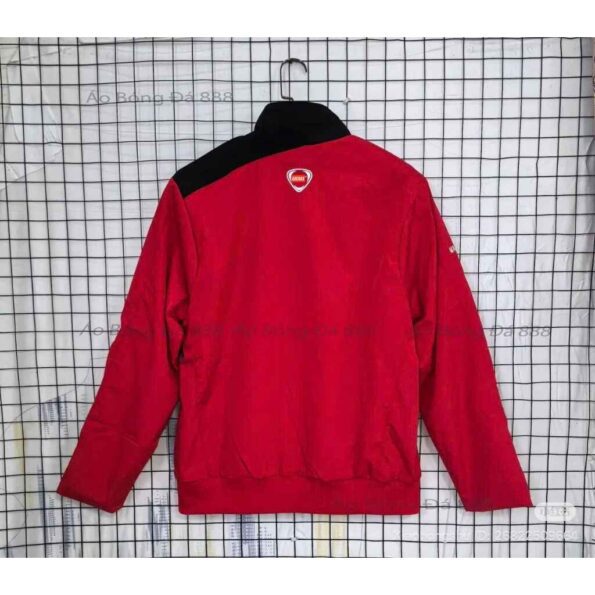 Áo Khoác Manchester United Retro 2009 AIG đỏ (2)