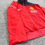 Áo Khoác Manchester United Retro 2009 AIG đỏ (8)