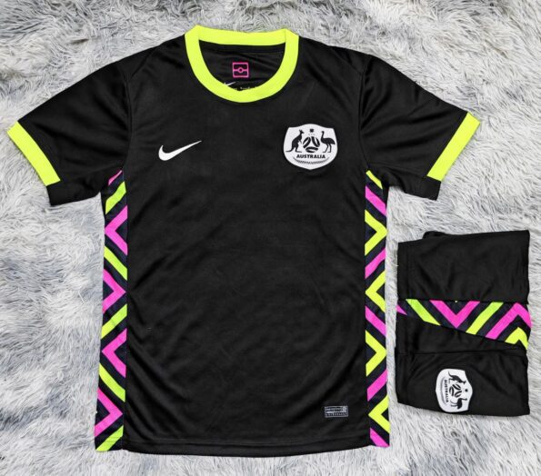 Áo bóng đá Australia đen (Socceroos) mùa giải 2025 2026 (4)
