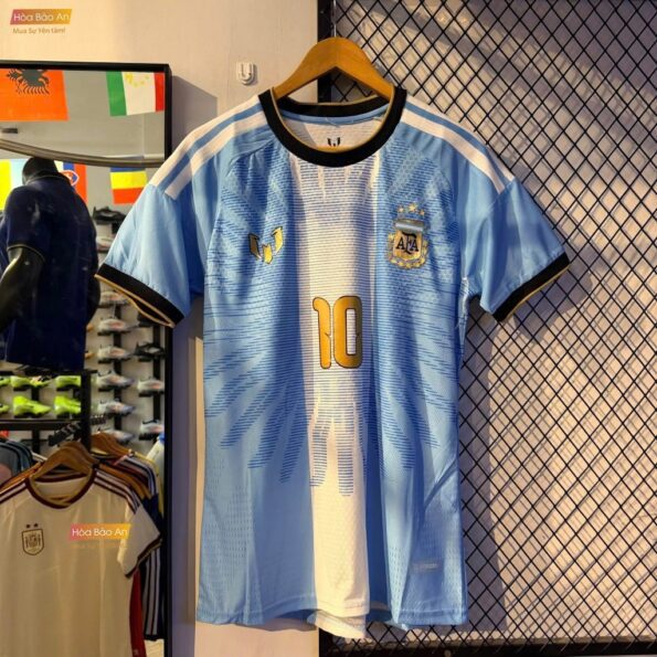 Argentina Kỉ Niệm MESSI 2026 Vải Thái Player (1)