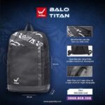 Balo Pickleball Wika Titan Chính Hãng ghi xám