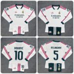 Bộ Quần Áo Bóng Đá Dài Tay CLB Real Madrid Mùa Giải 2026 2027
