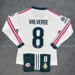 Bộ Quần Áo Bóng Đá Dài Tay CLB Real Madrid Mùa Giải 2026 2027