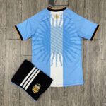 Bộ Quần Áo Bóng Đá Đội Tuyển Argentina Kỉ Niệm MESSI 2026 Vải Thái messi
