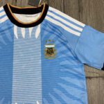 Bộ Quần Áo Bóng Đá Đội Tuyển Argentina Kỉ Niệm MESSI 2026 Vải Thái messi