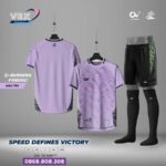 Bộ Quần Áo Bóng Đá VEX CV Sport Nam Nữ Vải C-Airmax xanh cổ vịt