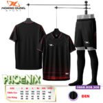 Bộ quần áo bóng Hoang Dung Sport Phoenix rêu