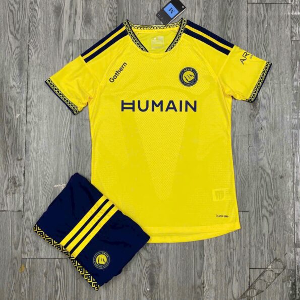 Bộ quần áo bóng đá AL Nassr FC vàng sân nhà 2026 27