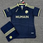 Bộ quần áo bóng đá Al Nassr sân khách tím than (7)