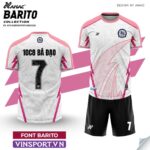 Bộ quần áo bóng đá Barito Amac Chính Hãng tím