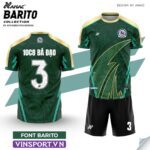 Bộ quần áo bóng đá Barito Amac Chính Hãng tím