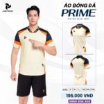 Bộ quần áo bóng đá Justplay Prime 2026 vàng