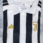 Bộ quần áo bóng đá Juventus 2026 27 trắng sọc đen sân nhà (2)