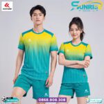Bộ quần áo bóng đá Kotomi Sunrise 12 chính hãng cổ tròn nhiều màu blue