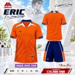Bộ quần áo bóng đá Mikal Eric 3d cam