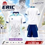 Bộ quần áo bóng đá Mikal Eric 3d cam