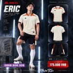 Bộ quần áo bóng đá Mikal Eric 3d cam