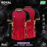 Bộ quần áo bóng đá Royal Amac Chính Hãng trắng