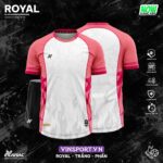 Bộ quần áo bóng đá Royal Amac Chính Hãng trắng