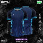 Bộ quần áo bóng đá Royal Amac Chính Hãng trắng