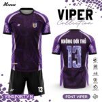 Bộ quần áo bóng đá Viper Amac Chính Hãng tím