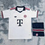 Bộ quần áo bóng đá bayern Munich mùa giải 2026 27 trắng quần tím than full logo chính hãng (3)