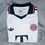 Bộ quần áo bóng đá bayern Munich mùa giải 2026 27 trắng quần tím than full logo chính hãng (3)