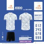 Bộ quần áo bóng đá thiết kế Aika jodo nhiều màu đỏ