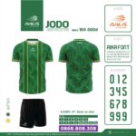Bộ quần áo bóng đá thiết kế Aika jodo nhiều màu đỏ