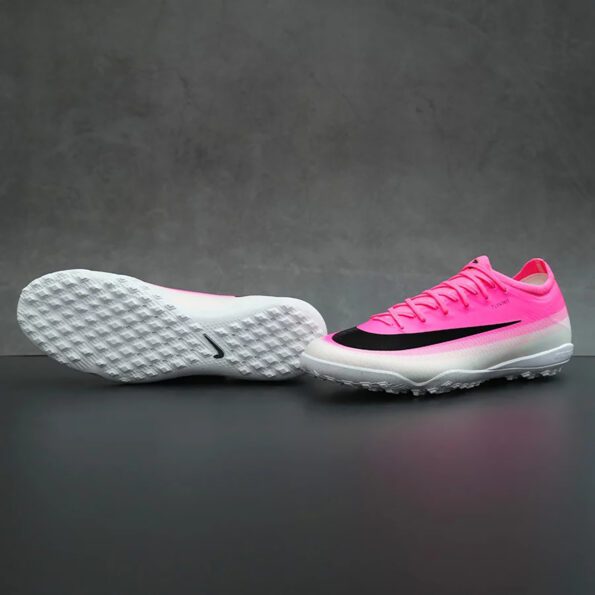 Giày Đá Bóng NIKE MERCURIAL VAPOR 17 PRO TF CHÍNH HÃNG màu hồng trắng đen (5)