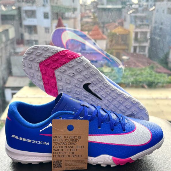 Giày Đá Bóng Nike Zoom Mercurial Vapor 16 Academy TF Rep 11 xanh bích (2)