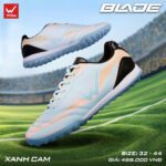 Giày Đá Bóng Wika Blade TF Chính Hãng đỏ vàng