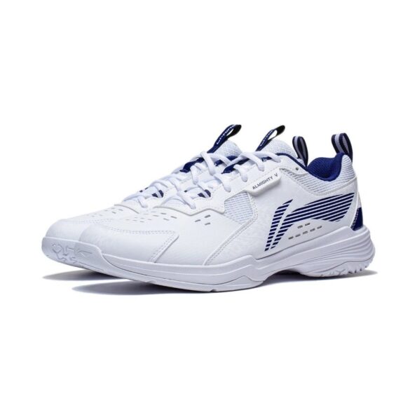Giày Li-Ning Almighty V Cầu Lông Pickleball Nam P-AYTT001-3V trắng xanh (5)