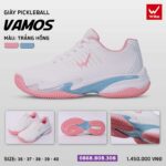 Giày Pickleball WIKA VAMOS x QUANG DƯƠNG Chính Hãng hồng